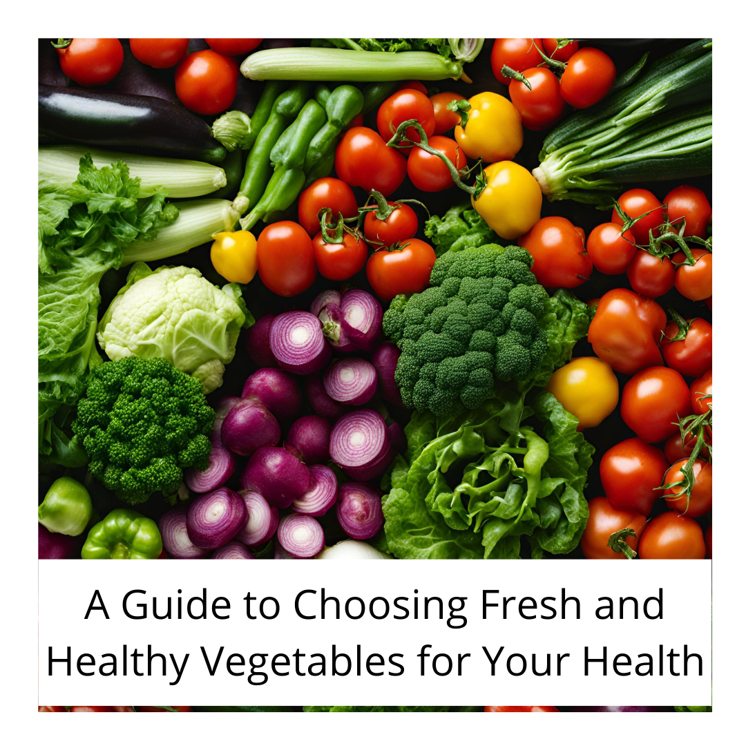 A Guide to Choosing Fresh and Healthy Vegetables for Your Health